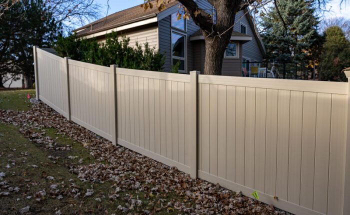 Vinyl Fence Installation in New Brighton, MN